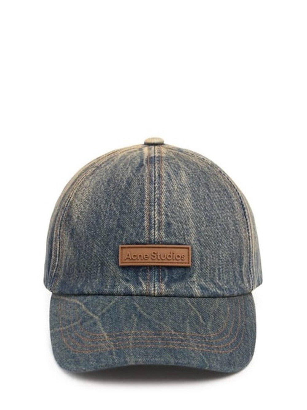 ACNE STUDIOS Carliy Matrix Denim Cap